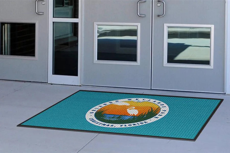 MoistureMagic custom outdoor entrance mat